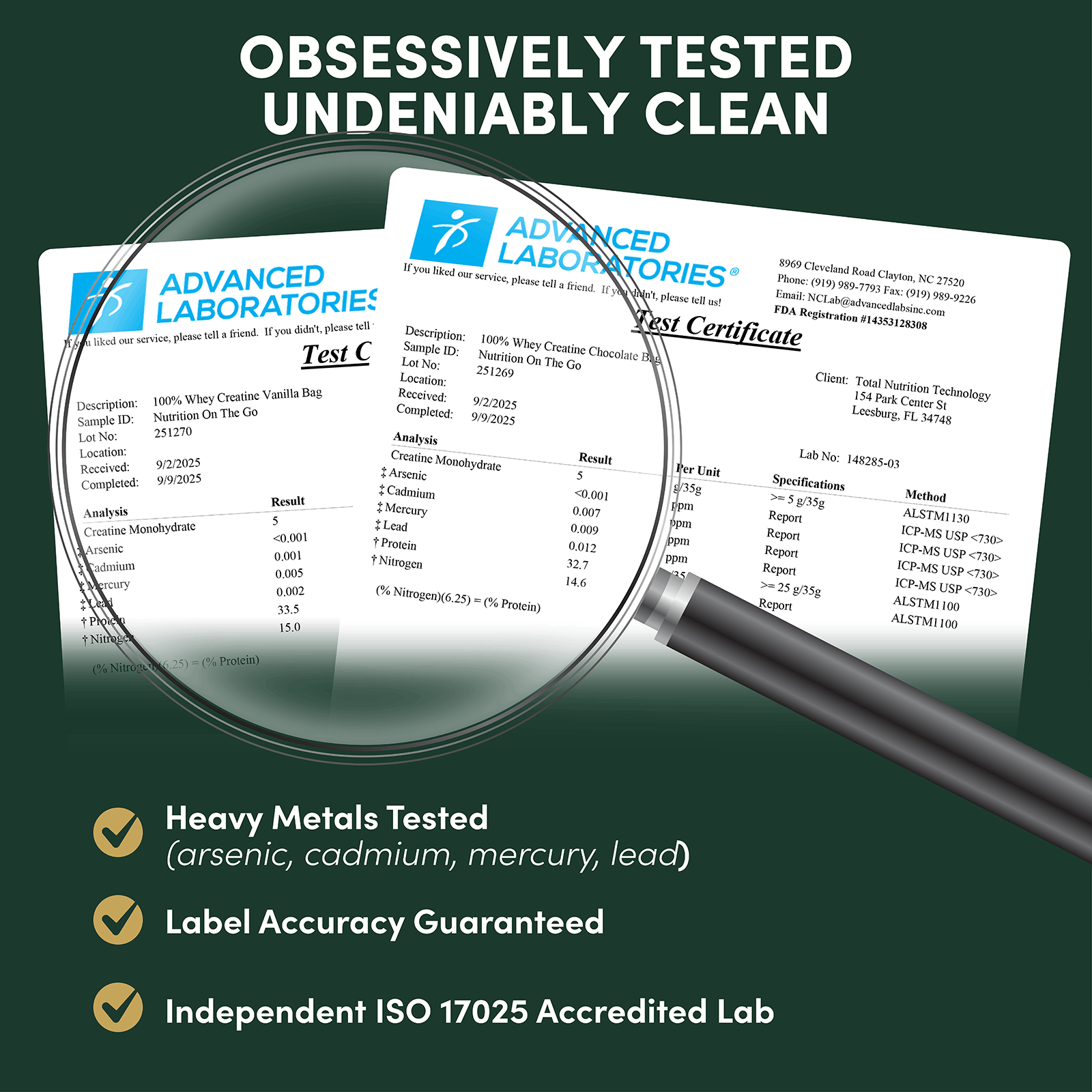 Whey Protein Isolate with Creatine | Single-Serve Packets