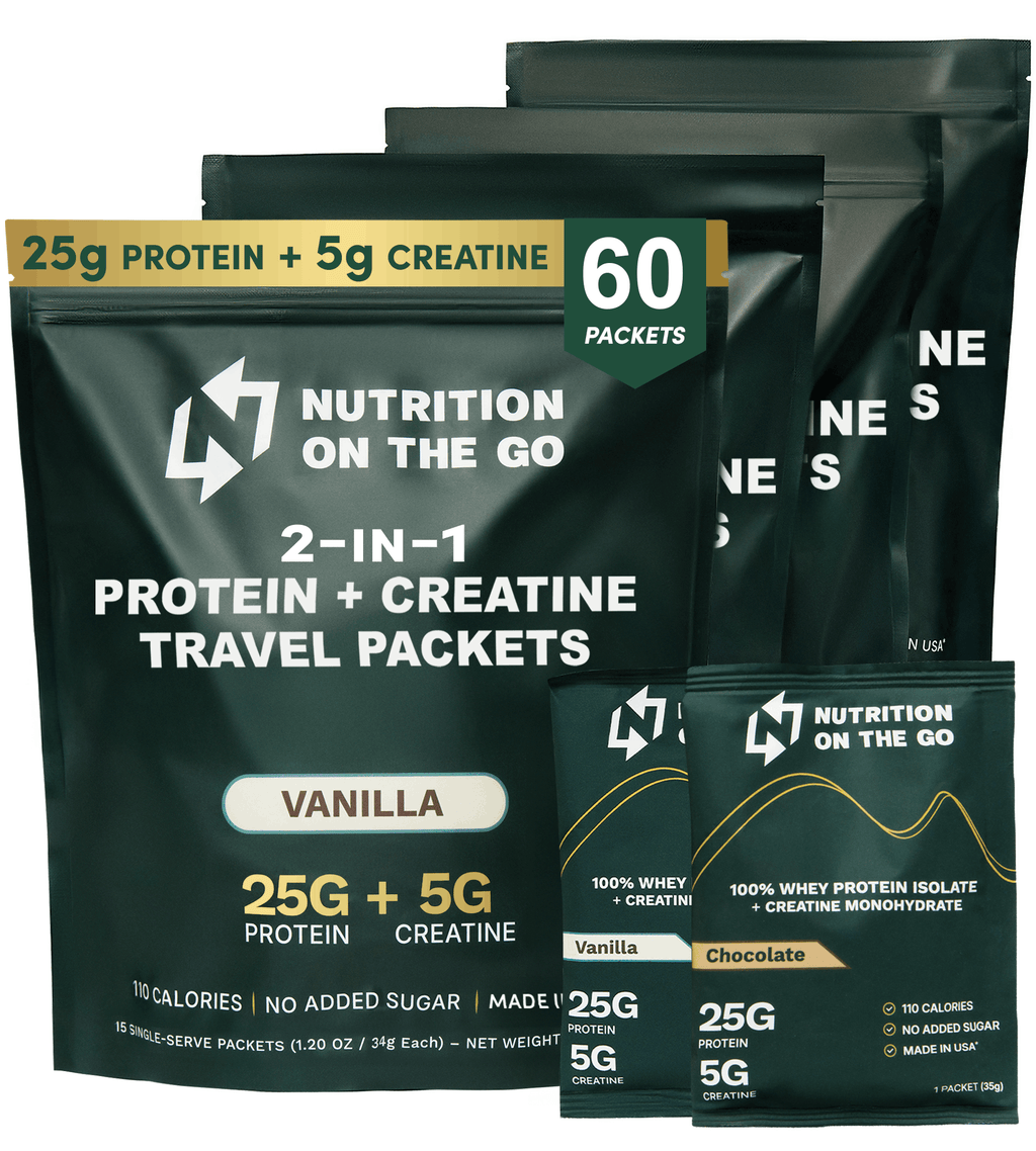 Whey Protein Isolate with Creatine | Single-Serve Packets