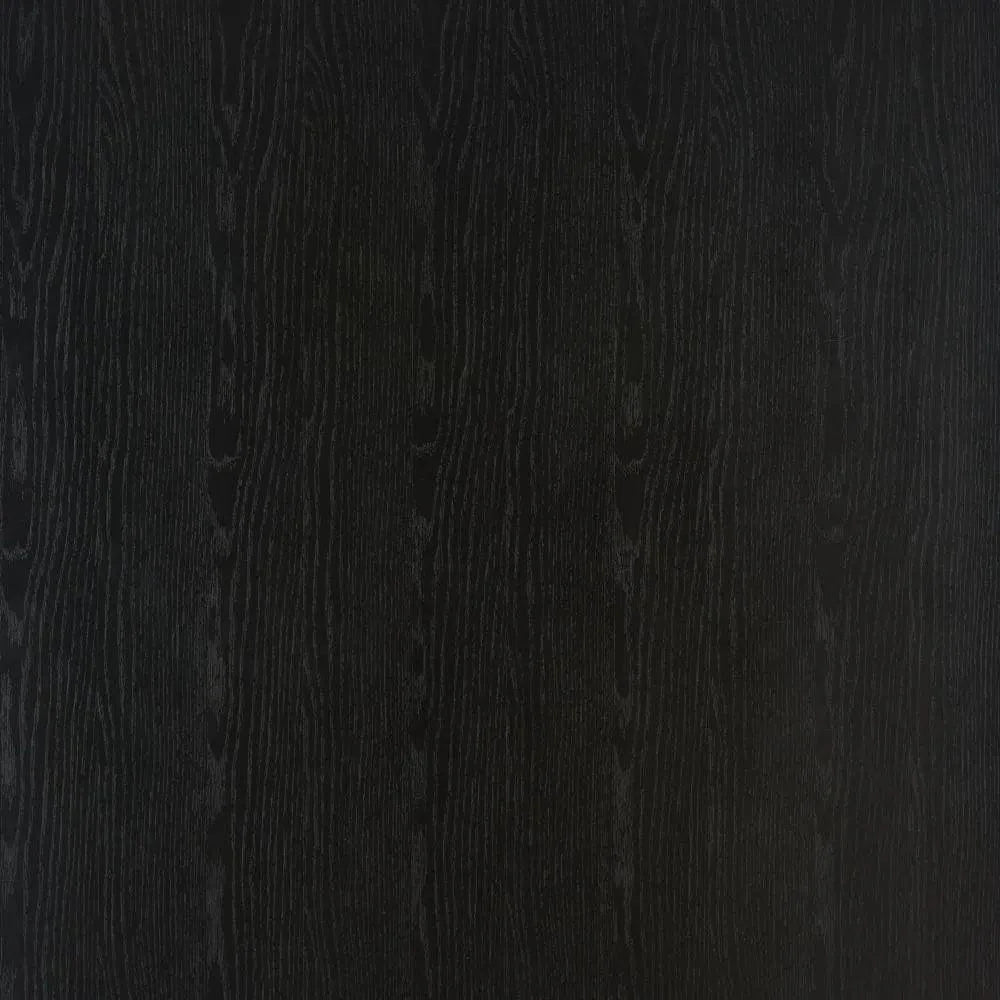 Lassig Wood Black & Walnut Oval Dining Table