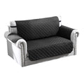 Reversible Sofa Cover Chair Loveseat Couch Microfiber Slipcover Cushion Furniture Protector Shield Water-Resistant w/ Elastic Strap for Kids Pet Dog C